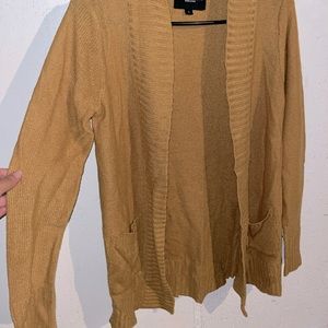 Super cute yellow cardigan small , great for fall!